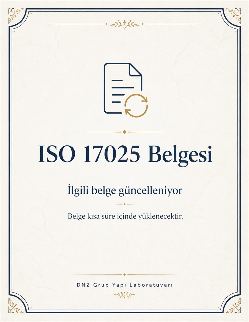 TS EN ISO/IEC 17025 — belge taraması yükleniyor